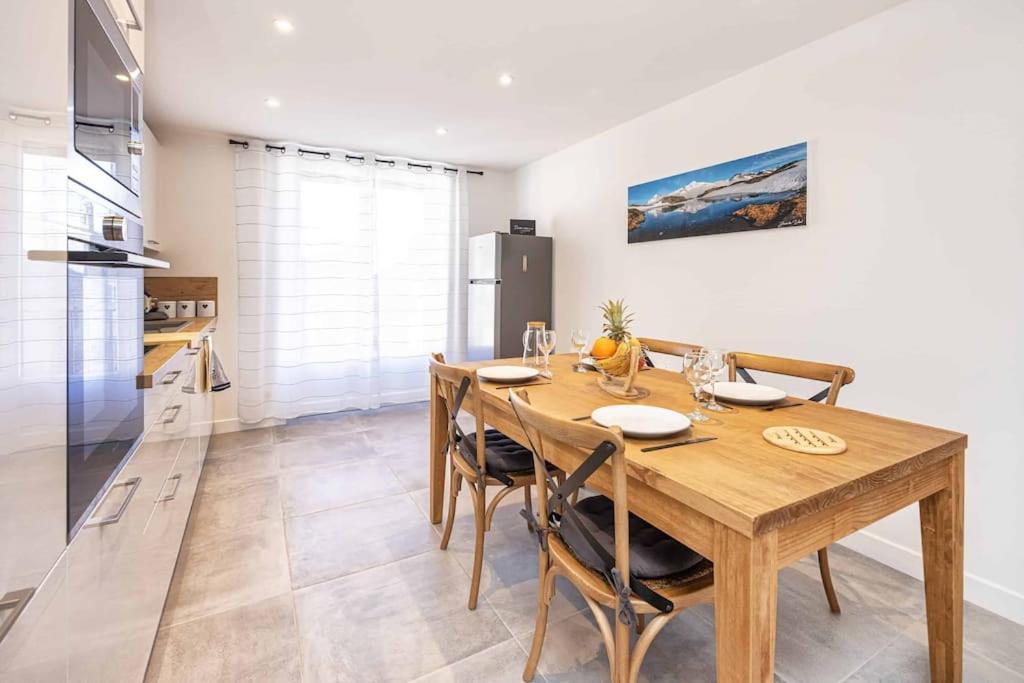 Appartement Modane Wifi Stationnement Gratuit Экстерьер фото
